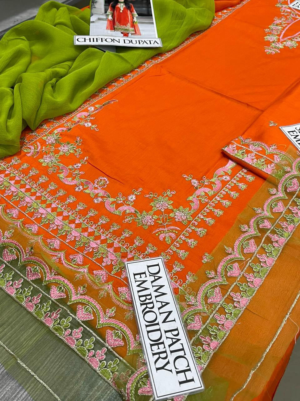 DFW-1357 Omal Embroidery 3PC Lawn Suit