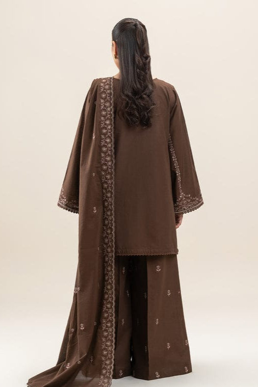 DFW-874 Beechtree Heavy Embroidery 3PC Dhanak Suit