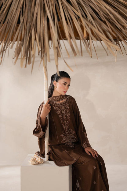 DFW-874 Beechtree Heavy Embroidery 3PC Dhanak Suit