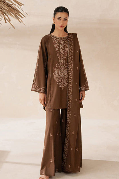 DFW-874 Beechtree Heavy Embroidery 3PC Dhanak Suit