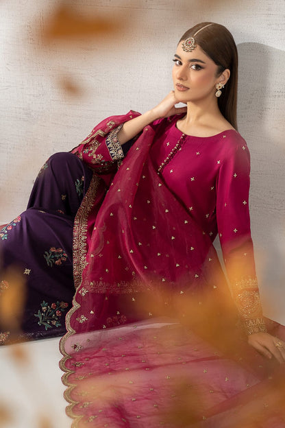 DFW-1350 Maria B Embroidery 3PC Lawn Suit