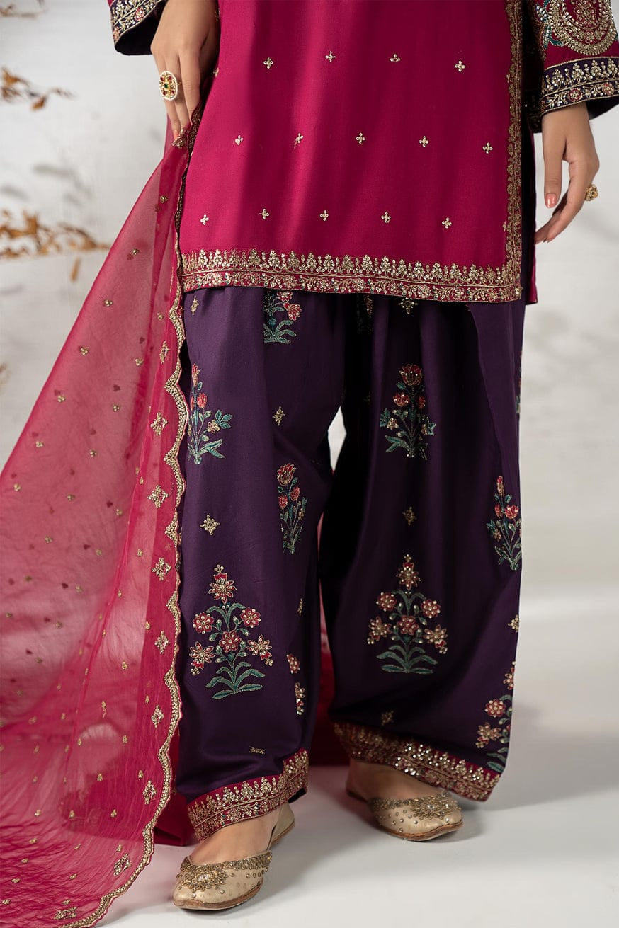 DFW-1350 Maria B Embroidery 3PC Lawn Suit