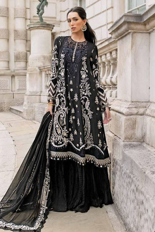 DFW-1351 Maria B Heavy Embroidery 3PC Lawn Suit