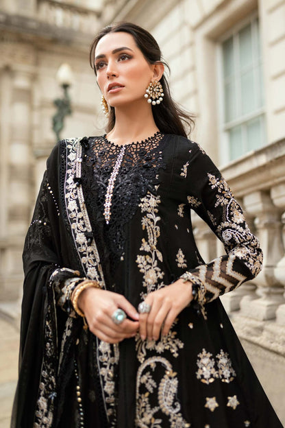 DFW-1351 Maria B Heavy Embroidery 3PC Lawn Suit