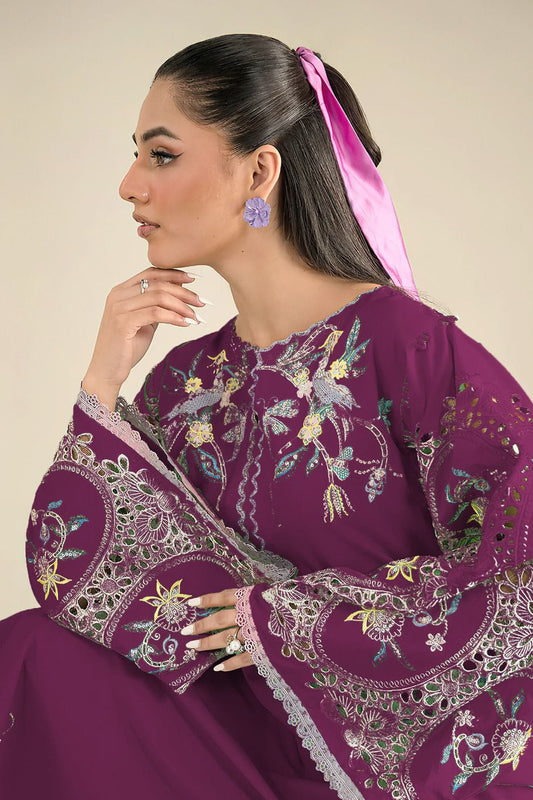 DFW-1077 Vanya Embroidery 2PC Dhanak Suit