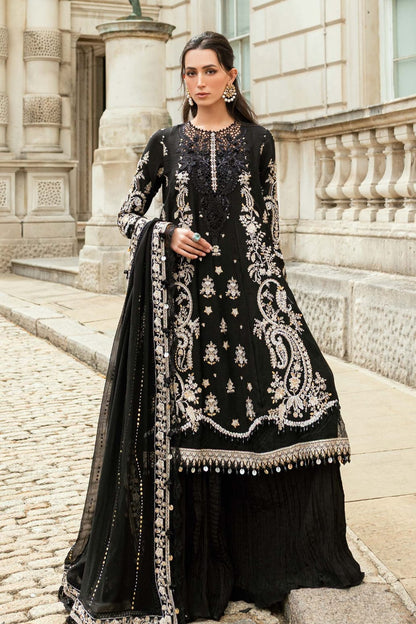 DFW-1351 Maria B Heavy Embroidery 3PC Lawn Suit
