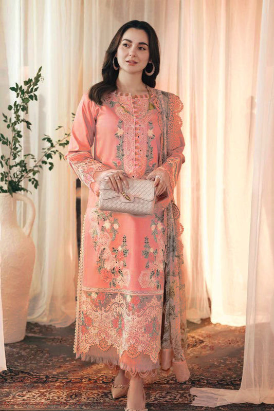 DFW-887 Zara Shah Jahan Heavy Embroidery 3PC Lawn Suit