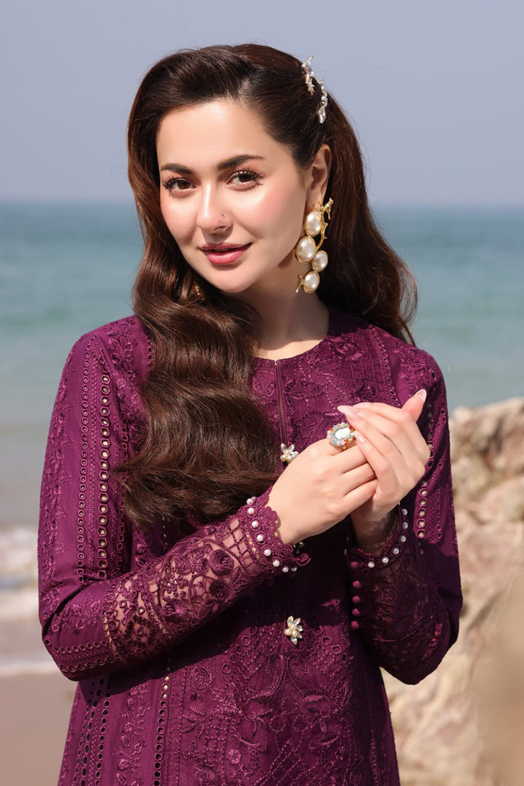 DFW-1336 Imrozia Embroidery 3PC Lawn Suit