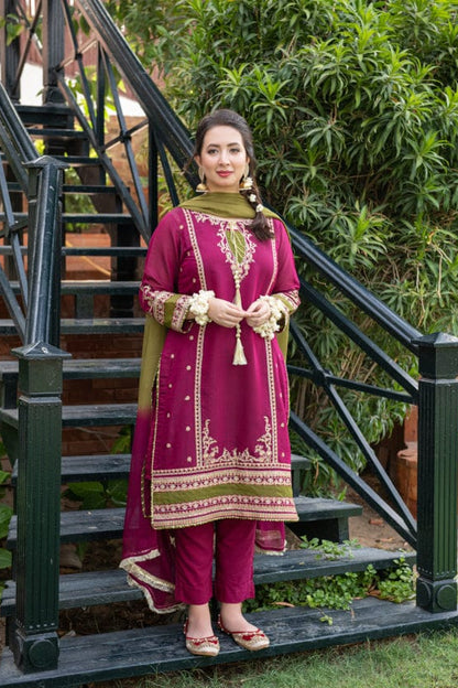 DFW-1339 Omal Embroidery 2PC Lawn Suit