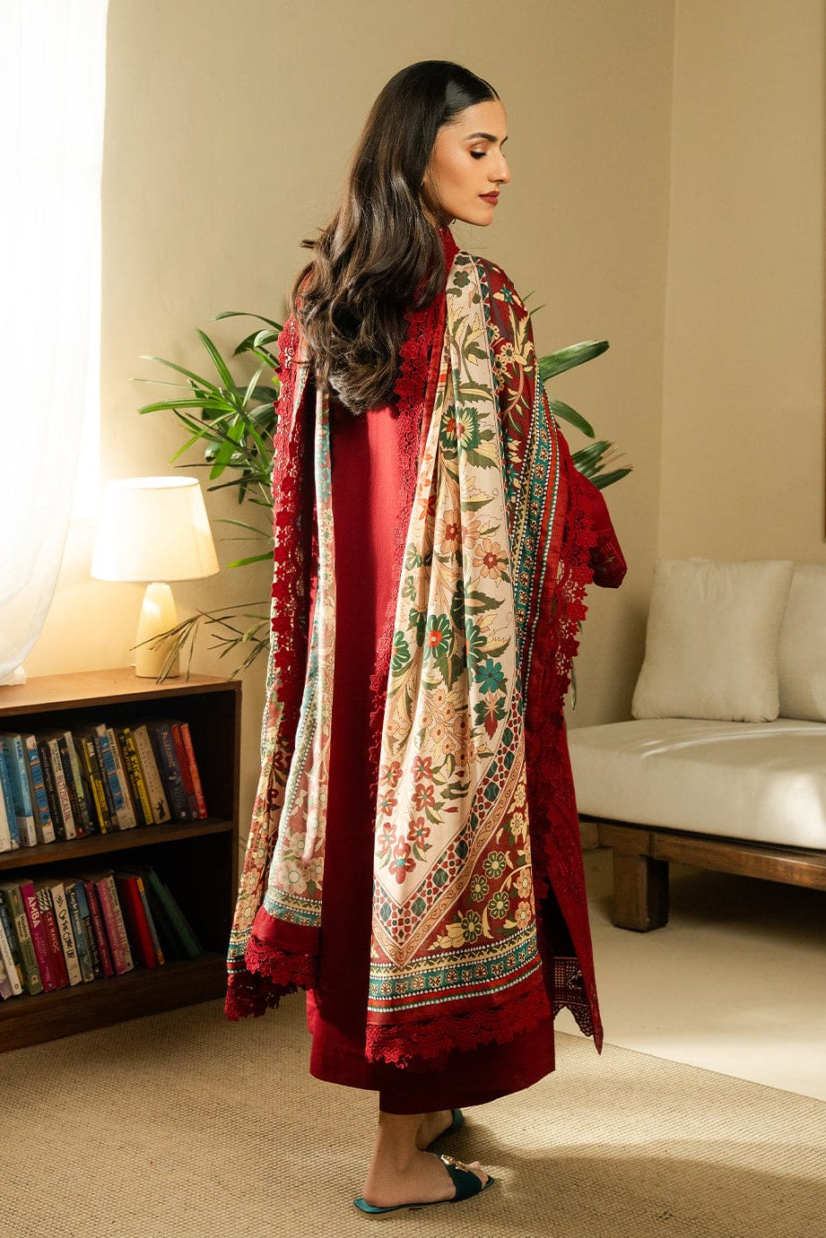 DFW-1272 Faiza Faisal Embroidery 3PC Lawn Suit