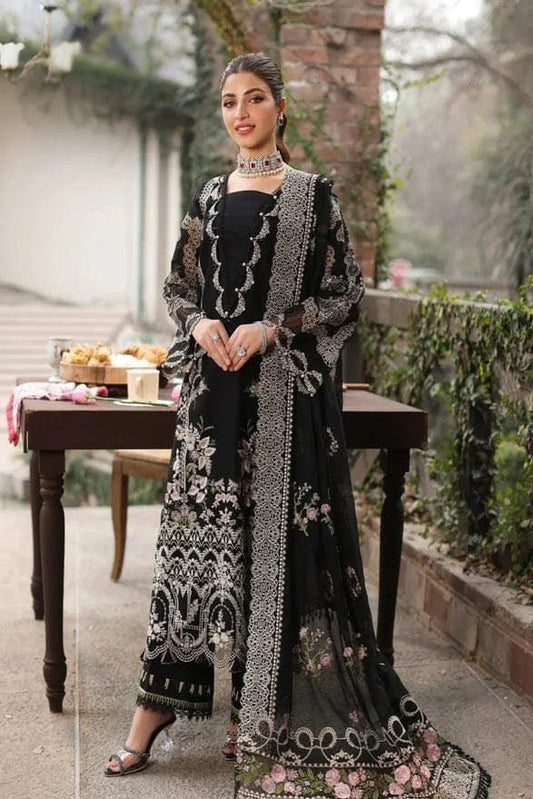 DFW-1273 Elaf Heavy Embroidery 3PC Lawn Suit
