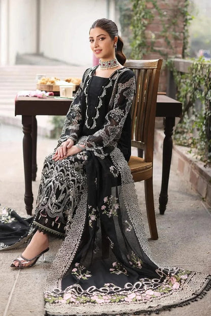 DFW-1273 Elaf Heavy Embroidery 3PC Lawn Suit