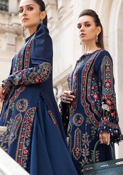 DFW-914 Maria B Heavy Embroidery 3PC Dhanak Suit