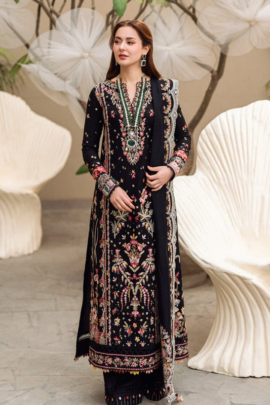 DFW-1331 Qalamkar Heavy Embroidery 3PC Lawn Suit
