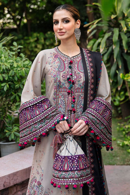 DFW-1349 Jazmin Embroidery 3PC Lawn Suit
