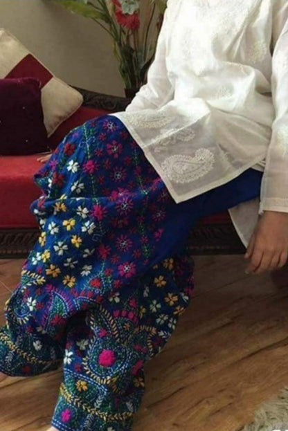 DFW-1345 Phulkari Embroidery 2PC Lawn Suit