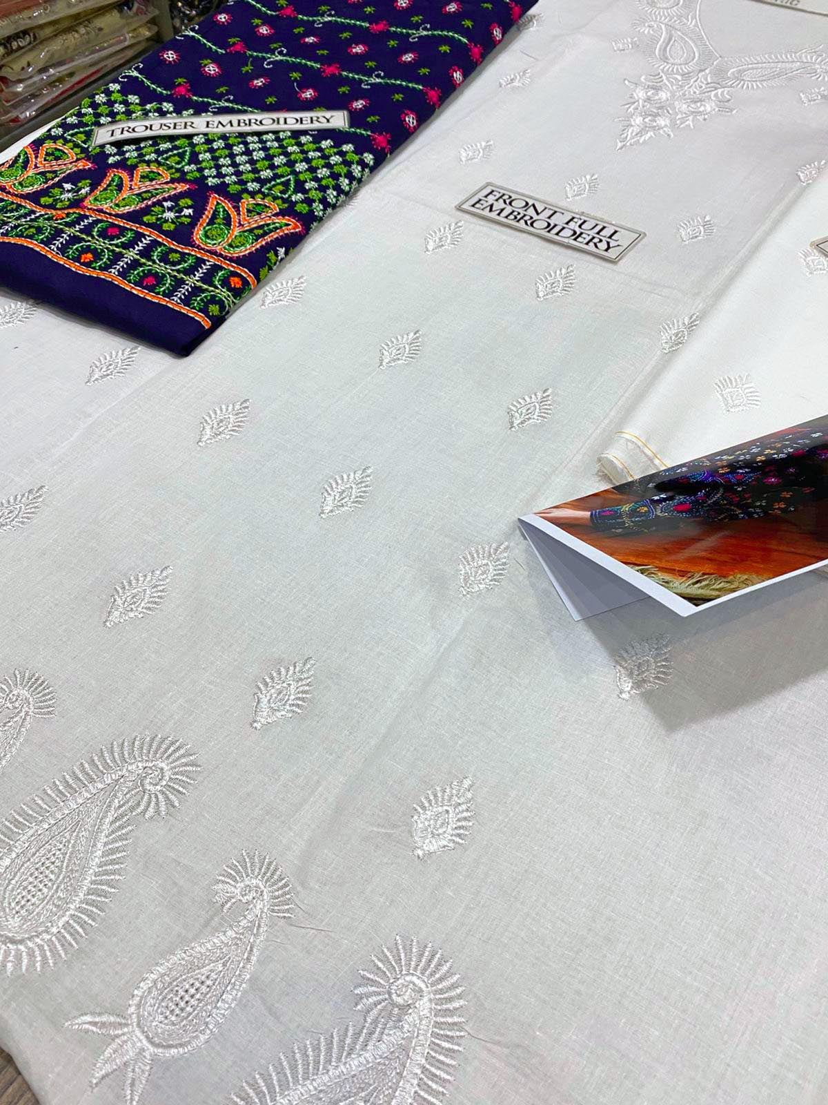 DFW-1345 Phulkari Embroidery 2PC Lawn Suit