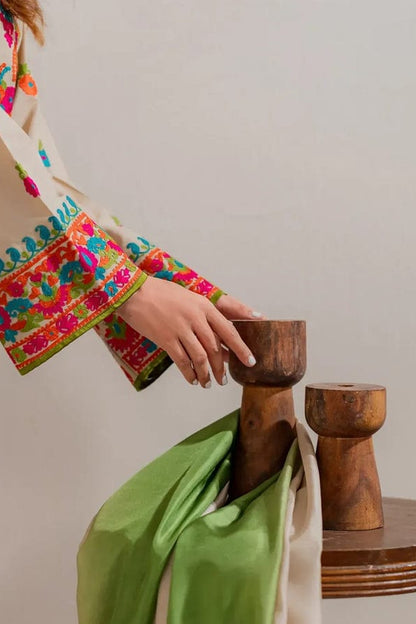 DFW-1361 Laam Embroidery 2PC Lawn Suit