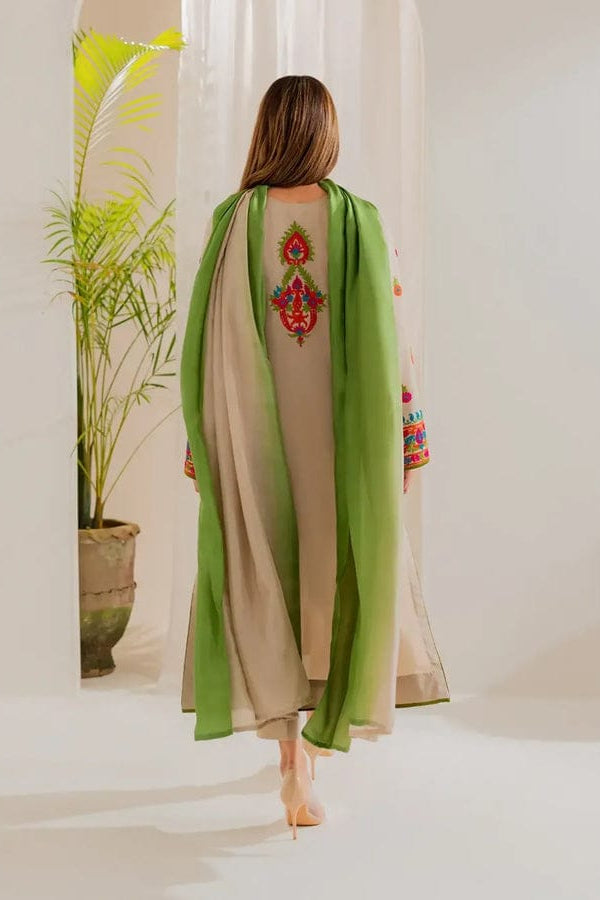 DFW-1361 Laam Embroidery 2PC Lawn Suit