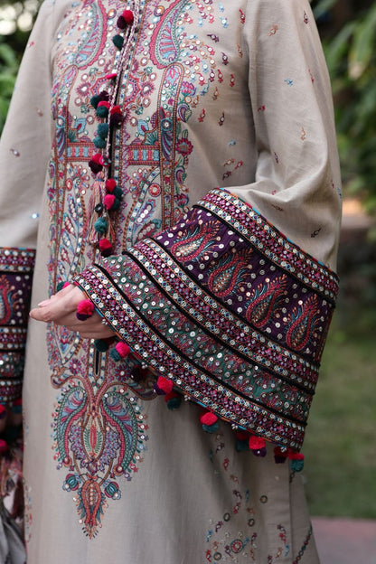 DFW-1349 Jazmin Embroidery 3PC Lawn Suit