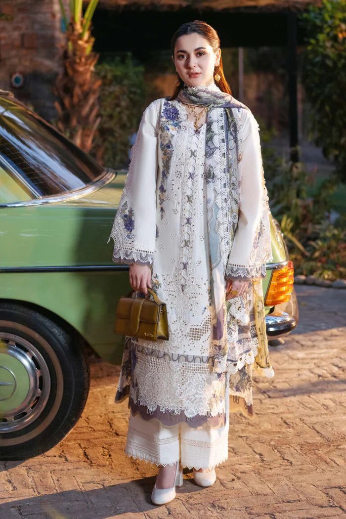 NFS-JD2 | Jade By Hania Amir Embroidered Lawn 3 Piece Suit