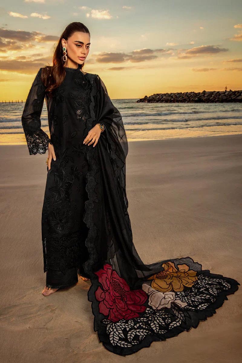 NFS-646 | Rang Rasiya Heavy Embroidered Lawn 3 Piece Dress